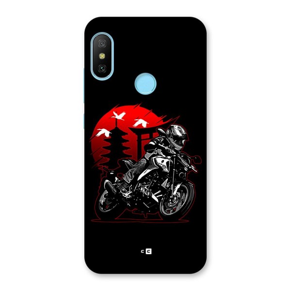 Moto Lean Back Case for Redmi 6 Pro