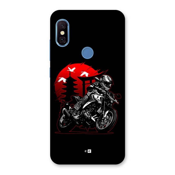 Moto Lean Back Case for Redmi Note 6 Pro