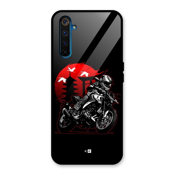 Moto Lean Glass Back Case for Realme 6 Pro