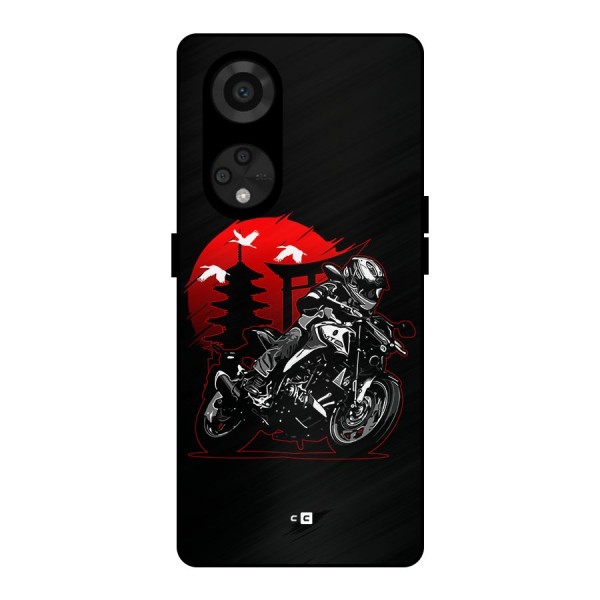 Moto Lean Metal Back Case for Reno8 T 5G