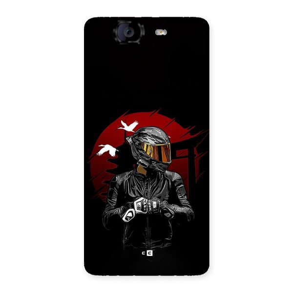 Moto Rider Ready Back Case for Canvas Knight A350