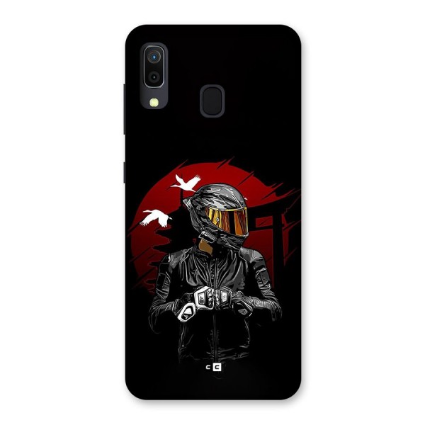 Moto Rider Ready Back Case for Galaxy A30