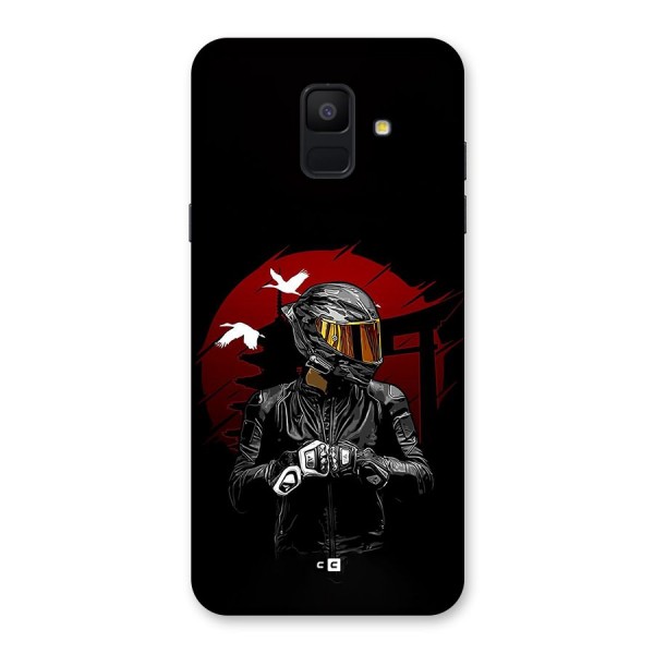 Moto Rider Ready Back Case for Galaxy A6 (2018)