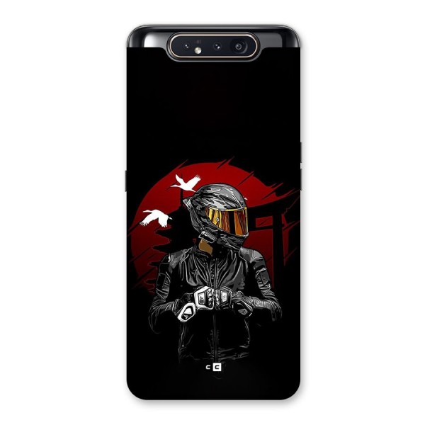 Moto Rider Ready Back Case for Galaxy A80