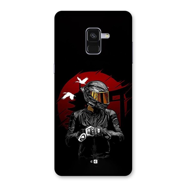 Moto Rider Ready Back Case for Galaxy A8 Plus