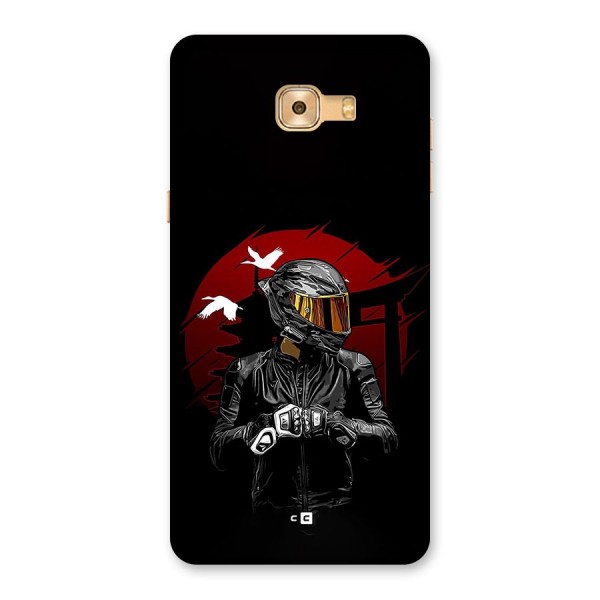 Moto Rider Ready Back Case for Galaxy C9 Pro