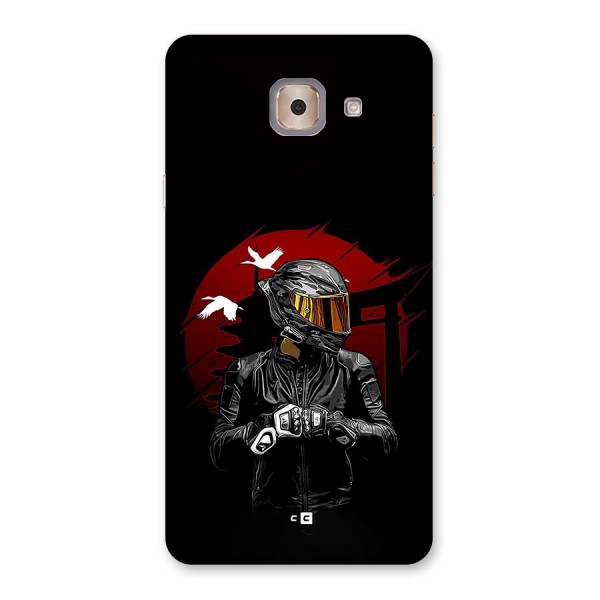 Moto Rider Ready Back Case for Galaxy J7 Max