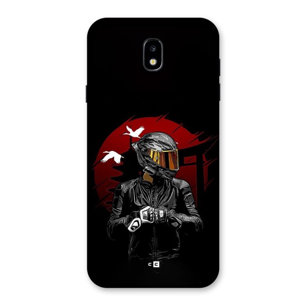 Moto Rider Ready Back Case for Galaxy J7 Pro