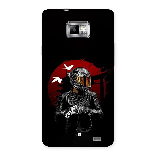 Moto Rider Ready Back Case for Galaxy S2