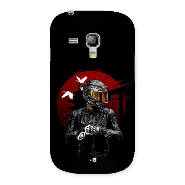 Moto Rider Ready Back Case for Galaxy S3 Mini