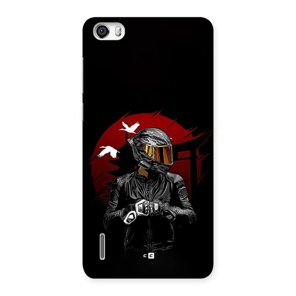 Moto Rider Ready Back Case for Honor 6