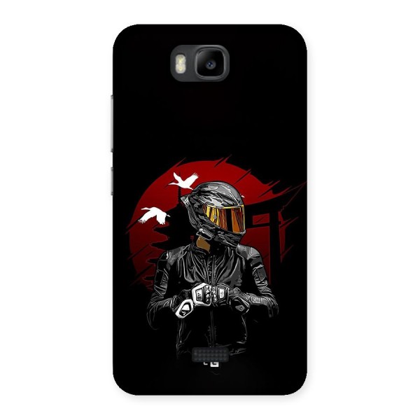 Moto Rider Ready Back Case for Honor Bee