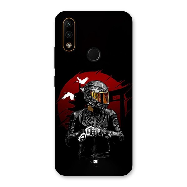 Moto Rider Ready Back Case for Lenovo A6 Note