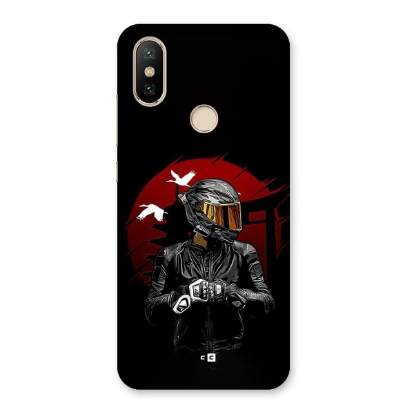 Moto Rider Ready Back Case for Mi A2