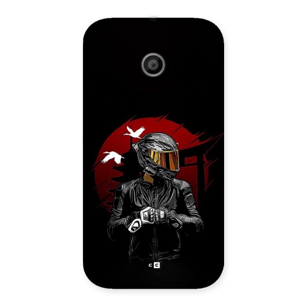 Moto Rider Ready Back Case for Moto E