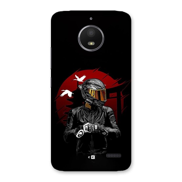 Moto Rider Ready Back Case for Moto E4