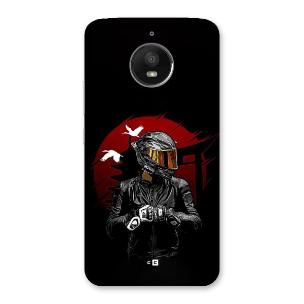 Moto Rider Ready Back Case for Moto E4 Plus