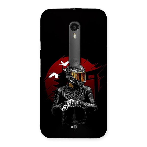 Moto Rider Ready Back Case for Moto G3