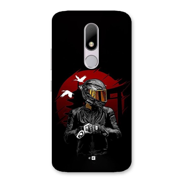 Moto Rider Ready Back Case for Moto M