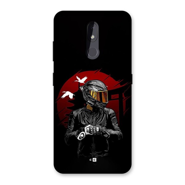 Moto Rider Ready Back Case for Nokia 3.2