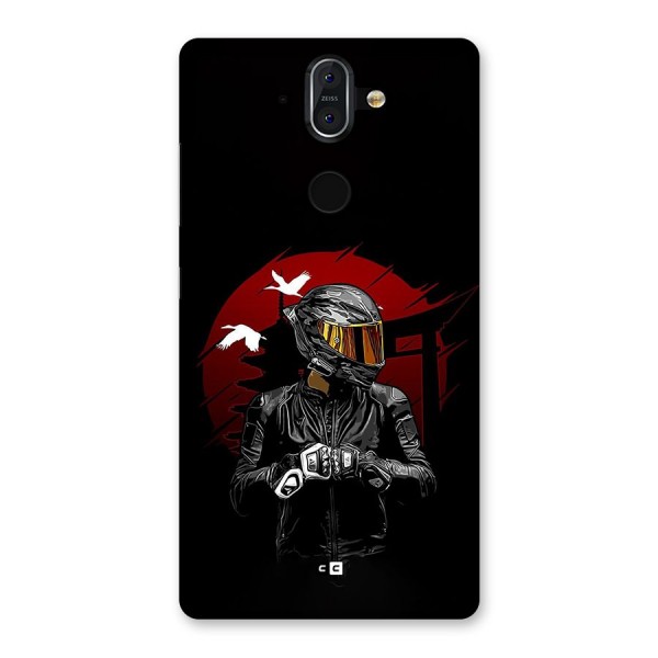 Moto Rider Ready Back Case for Nokia 8 Sirocco