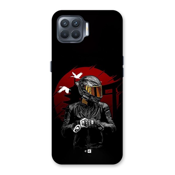 Moto Rider Ready Back Case for Oppo F17 Pro