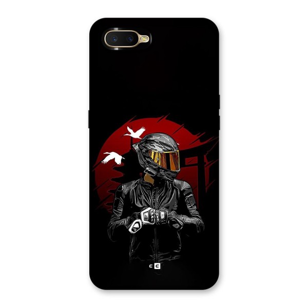 Moto Rider Ready Back Case for Oppo K1