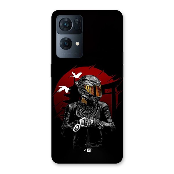 Moto Rider Ready Back Case for Oppo Reno7 Pro 5G