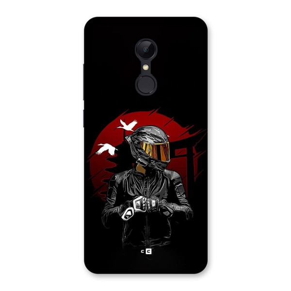 Moto Rider Ready Back Case for Redmi 5