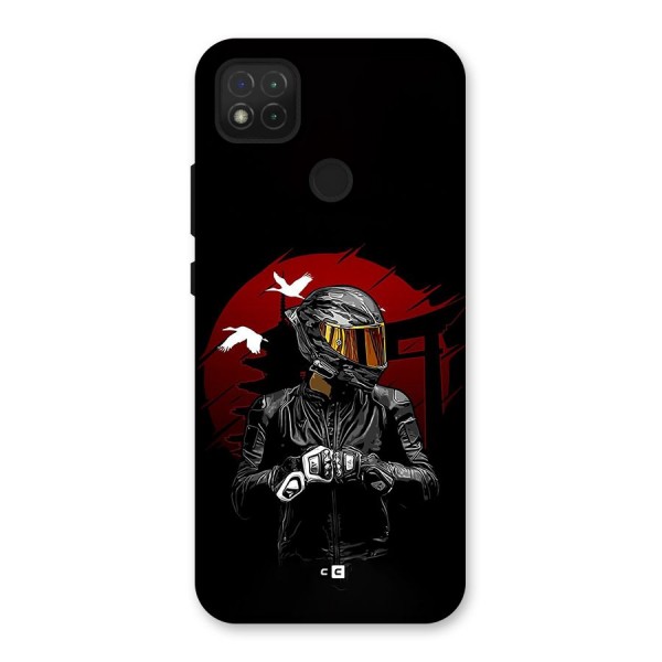 Moto Rider Ready Back Case for Redmi 9