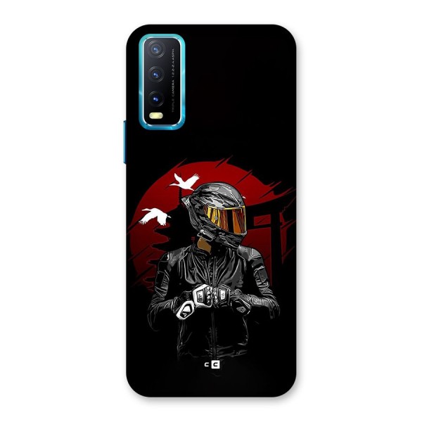 Moto Rider Ready Back Case for Vivo Y12s