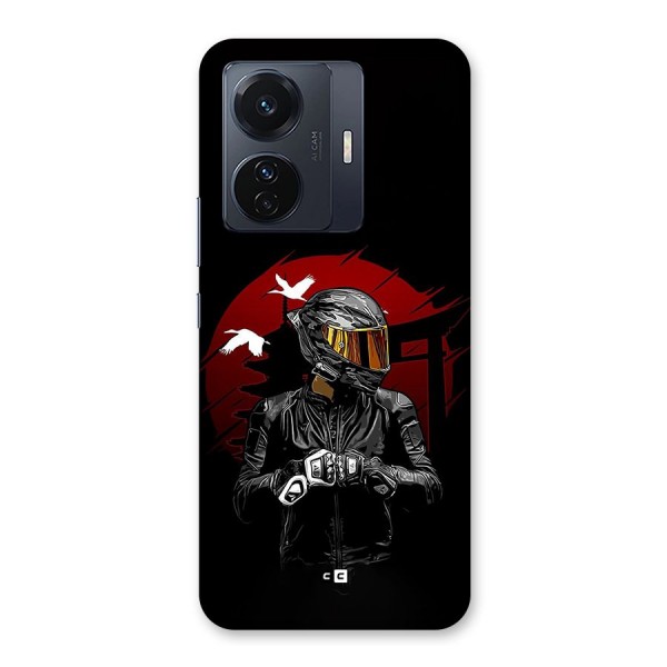 Moto Rider Ready Back Case for Vivo iQOO Z6 Pro