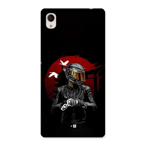 Moto Rider Ready Back Case for Xperia M4