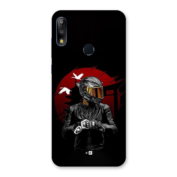 Moto Rider Ready Back Case for Zenfone Max Pro M2