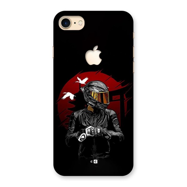 Moto Rider Ready Back Case for iPhone 7 Apple Cut