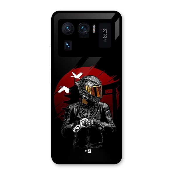 Moto Rider Ready Glass Back Case for Mi 11 Ultra