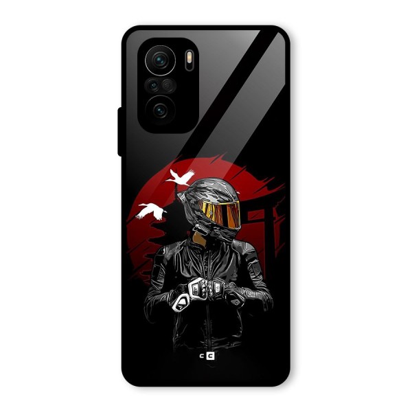 Moto Rider Ready Glass Back Case for Mi 11x