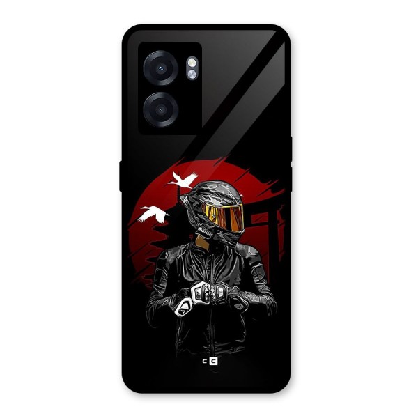 Moto Rider Ready Glass Back Case for Oppo K10 (5G)