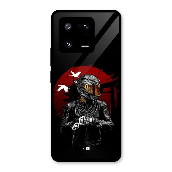 Moto Rider Ready Glass Back Case for Xiaomi 13 Pro