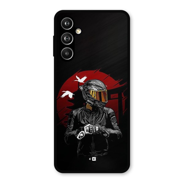 Moto Rider Ready Metal Back Case for Galaxy F54