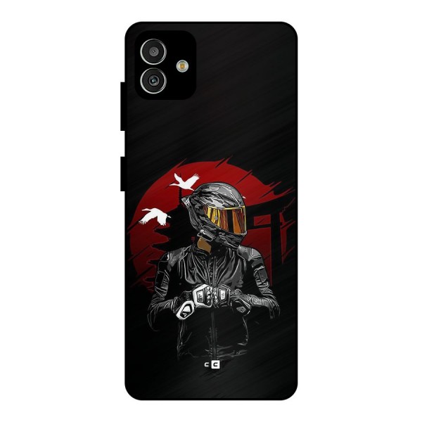 Moto Rider Ready Metal Back Case for Galaxy M13 5G