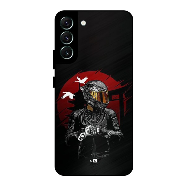 Moto Rider Ready Metal Back Case for Galaxy S22 Plus 5G