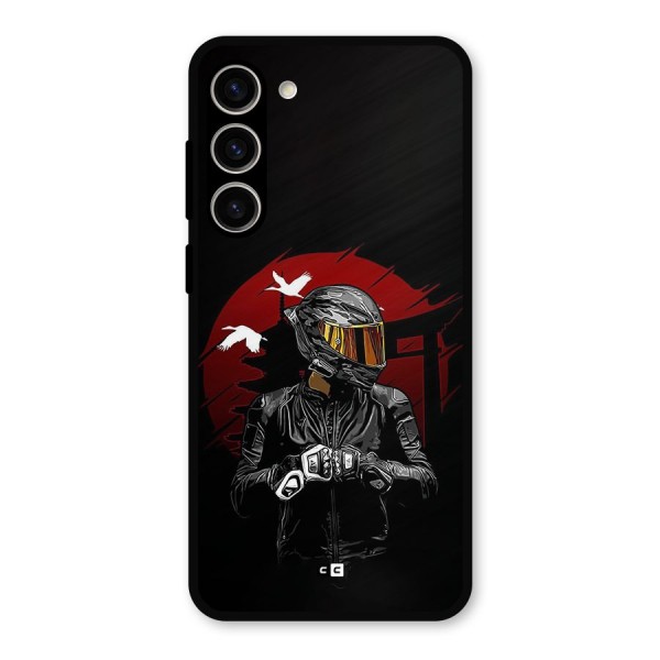 Moto Rider Ready Metal Back Case for Galaxy S23 Plus