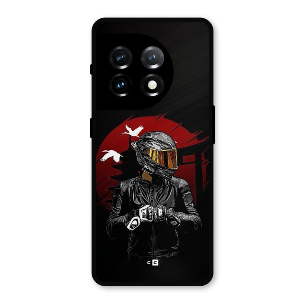 Moto Rider Ready Metal Back Case for OnePlus 11