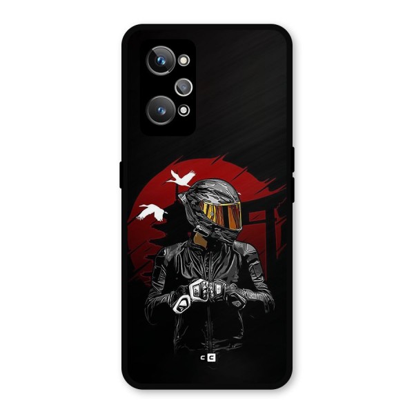 Moto Rider Ready Metal Back Case for Realme GT 2