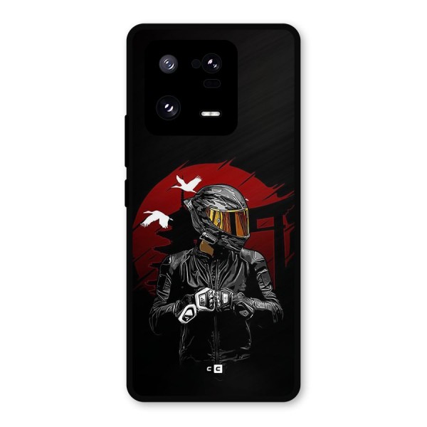 Moto Rider Ready Metal Back Case for Xiaomi 13 Pro