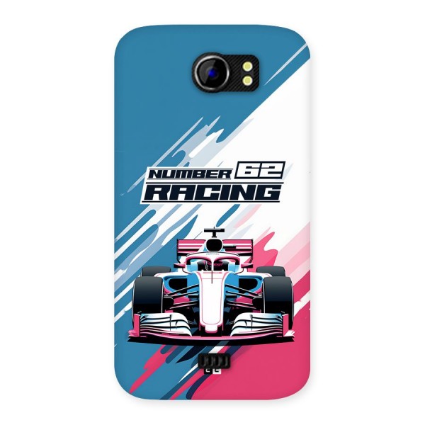 Motor Racing Back Case for Canvas 2 A110