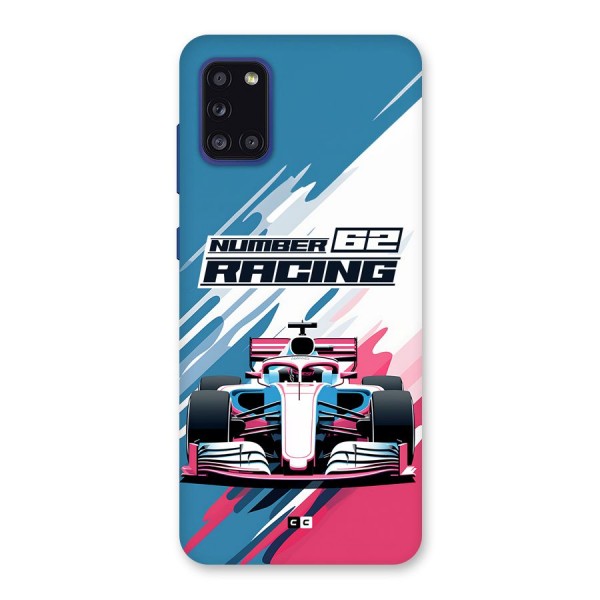 Motor Racing Back Case for Galaxy A31