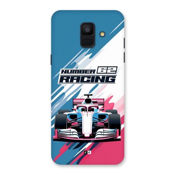 Motor Racing Back Case for Galaxy A6 (2018)