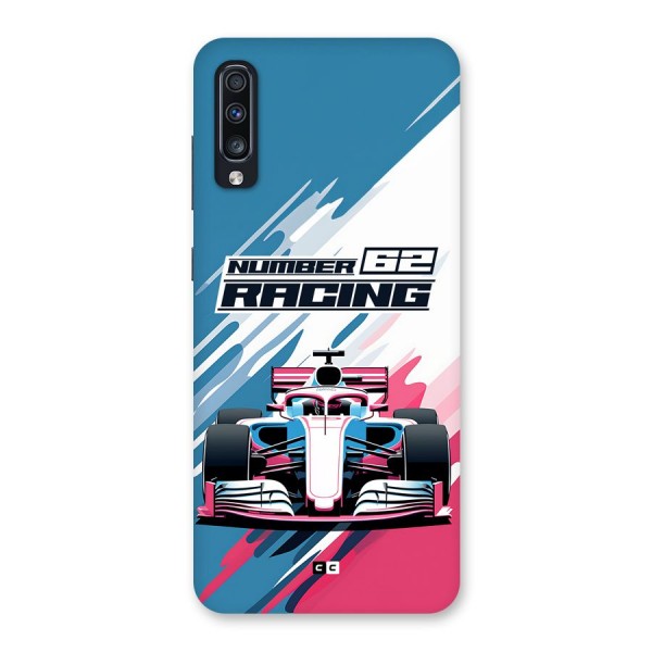 Motor Racing Back Case for Galaxy A70s